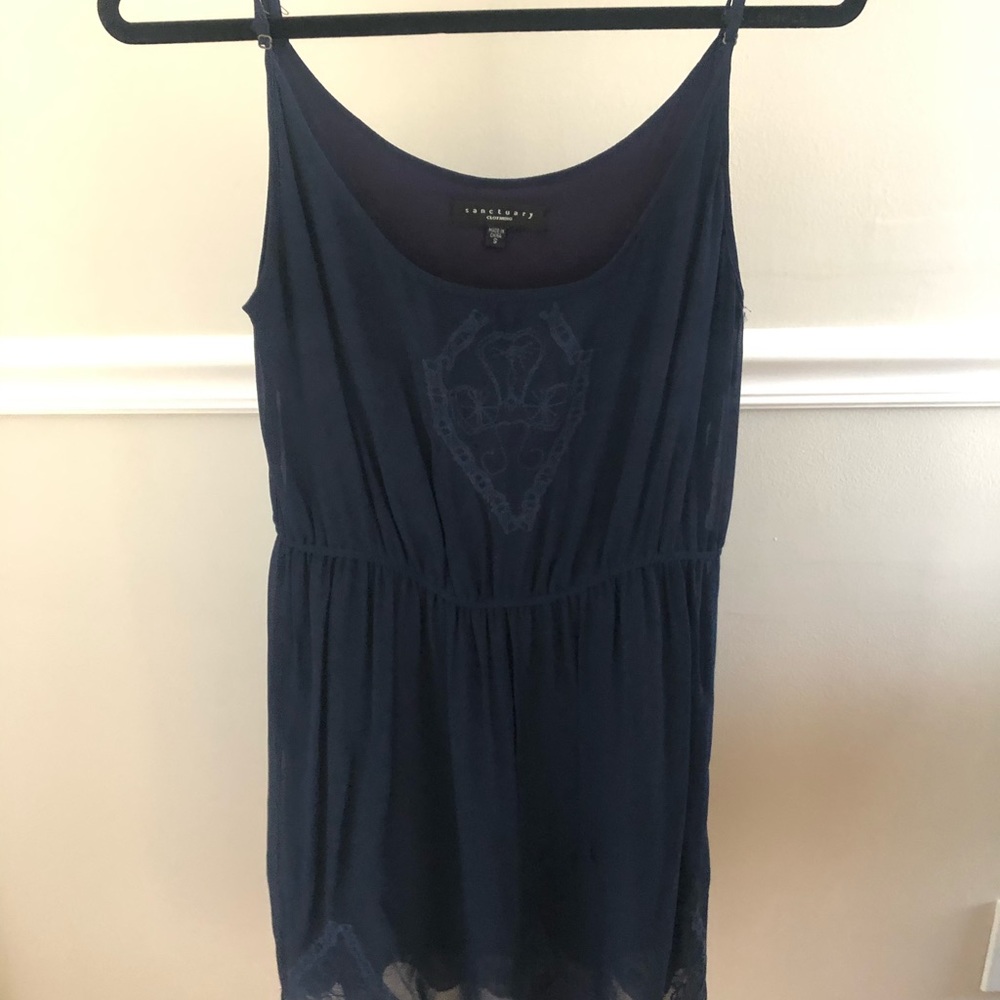 Sanctuary Clothing Navy Dress